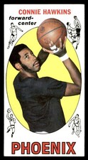 1969 Topps Basketball #15 Connie Hawkins EX
