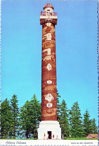 Astoria Säule Astoria Oregon Postkarte DAS-2A unbesendet - Bild 1 von 2