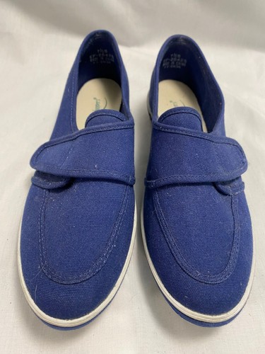 Women's GRASSHOPPERS 7.5 S 2542 Blue Ortholite Casual Slip on Shoes - Picture 2 of 8