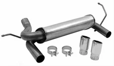 Dynomax Performance 39510 Dynomax Axle-back exhaust 2007-2012 Wrangler