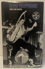 1996 TeleMania Elvis Presley Jail House Rock Singing Dancing Telephone W Box