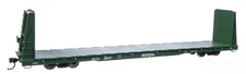 50602 Walthers HO 68' Bulkhead Flatcar BC Rail #66528