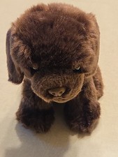 Aurora Miyoni Tots Plush 10" Chocolate Labrador Brown Puppy Dog