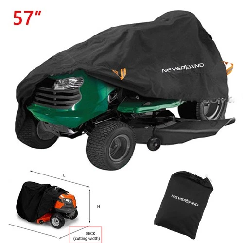 Riding Lawn Mower Cover Garden Tractor Heavy Duty Waterproof Protector 55"Length