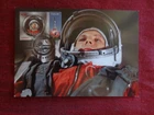 2011 - POST CARD - ROMANIA - 50 DE ANNI LAZBORUL OM IN COSMOS, Y. GAGARIN
