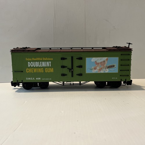 Bachmann Scala G Big Hauler 93253 Cartellone pubblicitario gomma doppia menta Reefer - Foto 4 di 7