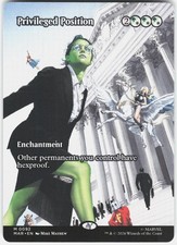 MAGIC MTG PRIVILEGED POSITION (BORDERLESS) 92 MARVEL UNIVERSE ETERNAL-LEGAL