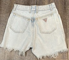 Vintage Guess Jeans Shorts 30in (29in) Cut Off 90s MADE IN USA **READ**