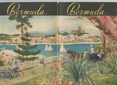 Bermuda Booklet The Isles of Rest Map Hotels 