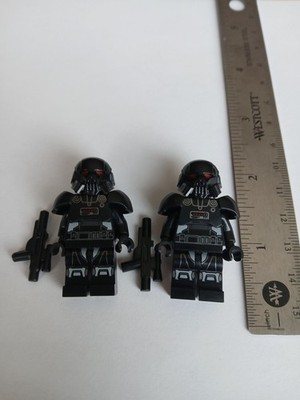 Star Wars Legos black clones with helmets and guns very good condition and packs