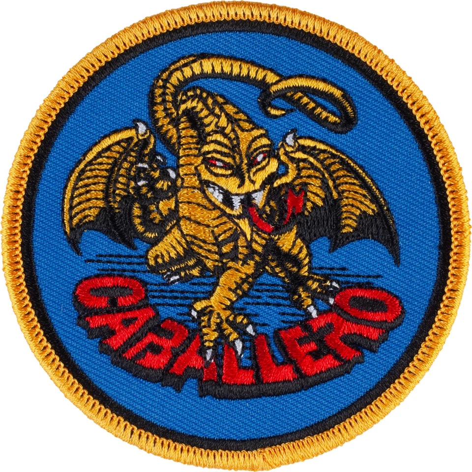 Powell Peralta Skateboard Patch Steve Caballero Original Dragon Embroidered Iro