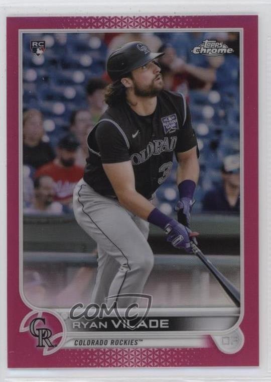 2022 Topps Chrome Magenta Refractor 125/399 Ryan Vilade #85 0q3