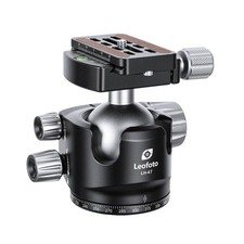 Leofoto - LH-47 Ball Head with QP-70N Quick Release Plate - Rock Solid, Profe...