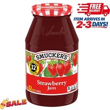 Smucker's Strawberry Jam 32 oz FAST FREE SHIP USA