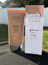 Laura Geller Quench-N-Tint Hydrating Foundation MEDIUM 1.7 oz New In Box SEALED