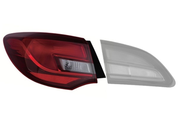 Heckleuchte VAN Wezel 3725931 FüR Astra Opel Cdti LPG Turbo Sidi-image