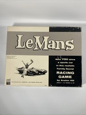 Vintage Avalon Hill LeMans Racing Board Game 1961 Complete 