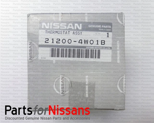Termostato de refrigerante GENUINO NISSAN INFINITI 350Z Pathfinder G35 QX4 NUEVO OEM Foto 3 de 4