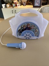 Disney Frozen 2 Sing Along Boombox Lights Sounds Microphone Anna Elsa Olaf Toy