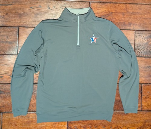 Peter Millar Men's Crown Sport Perth Golf Performance Quarter-Zip Size M NWT