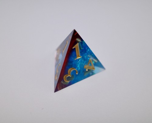 Resin Würfel DND Brettspiel Dungeons & Dragons Würfel Set 6 - Bild 6 von 7