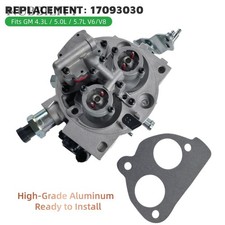 Throttle Body 17093030 W Twin Injectors 5235206 Gasket Kit For Gm Chevy Tbi V8 Throttle Body 17093030 W Twin Injectors 5235206 Gasket Kit For Gm Chevy Tbi V8