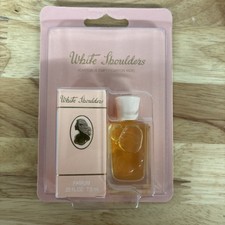 Vtg Brand New in Pkg White Shoulders .25oz Parfum Made in USA