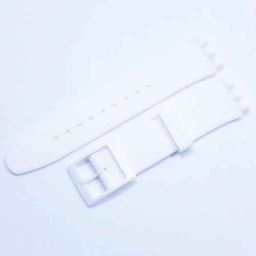 Correa de reloj de pulsera para Swatch 16 mm 17 mm 19 mm 20 mm correa de goma silicona - Imagen 24 de 39