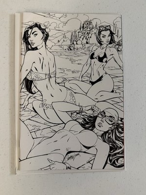 Marvel Swimsuit Special Friends Foes & Rivals #1 2nd Print [1:25] Campbell NM 