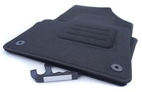 FußMatten Renault Kangoo III Velours Automatten Passgenau 4X Schwarz Matten Set