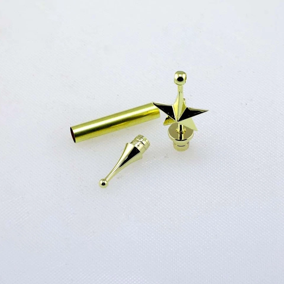 Pen Turning Kit Pen Blanks für Holzdrehen -Drehbank Silber I9R54559 - Bild 4 von 4