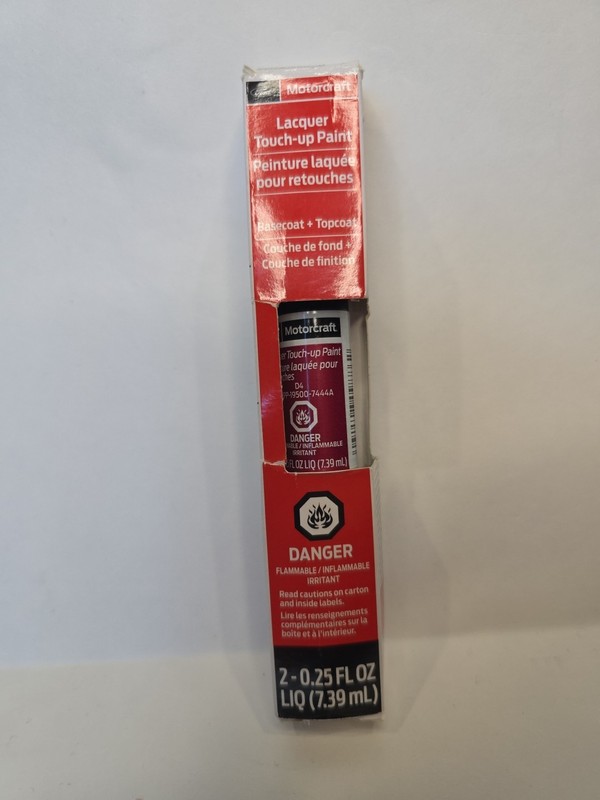 Ford Motorcraft Touchup Base/Top Paint PMPP-19500-7444A Used Once. Rapid Red