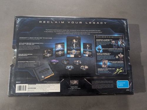 StarCraft II: Legacy of the Void Collector's Edition New Sealed - Picture 7 of 9