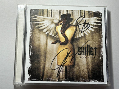 Collide by Skillet (Christian Rock) SIGNED!!! Album No CD Included