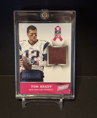 #ad Panini 2014 Black Friday Tom Brady #17 Patriots Memorabilia Insert BCA Materials $184.99