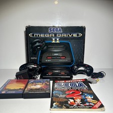 Sega Mega Drive II Console Bundle - Very Good Condition - Boxed - 2x controllers