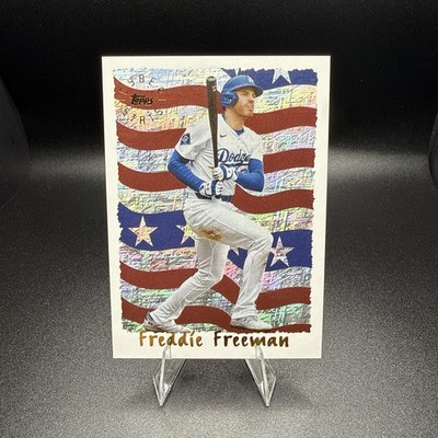 2025 Topps Archives - 1995 Topps Cyberstats Freddie Freeman #95C-8