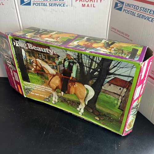 Vintage Barbie Sears Exclusive Big Beauty Western Horse w/Box 1970 - Picture 10 of 16