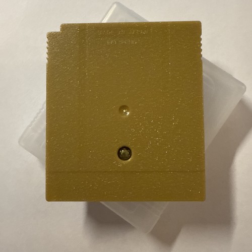 Pokemon Gold Version (Game Boy) Authentic w/ New Battery & Clamshell Case - Picture 2 of 3