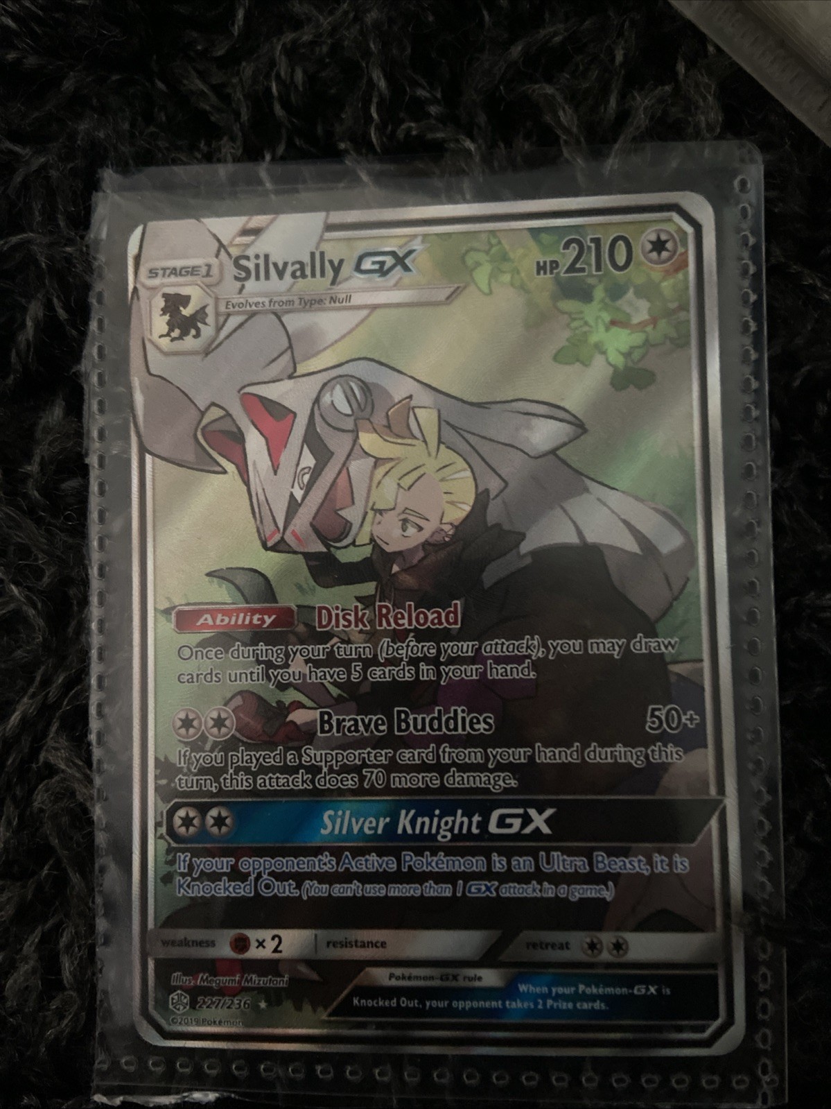 pokemon card silvally GX