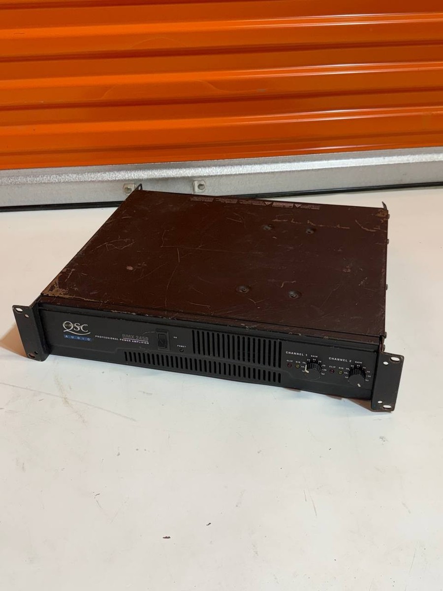 QSC RMX 2450 パワーアンプ QSC RMX-2450 2-Channel Car Amp for sale online | eBay