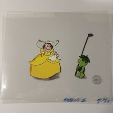 ASIFA Production Cel Animation art jolly green giant little sprout 