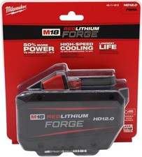 Milwaukee M18 REDLITHIUM Forge HD12.0 Battery Pack NEW FREE SHIPPING