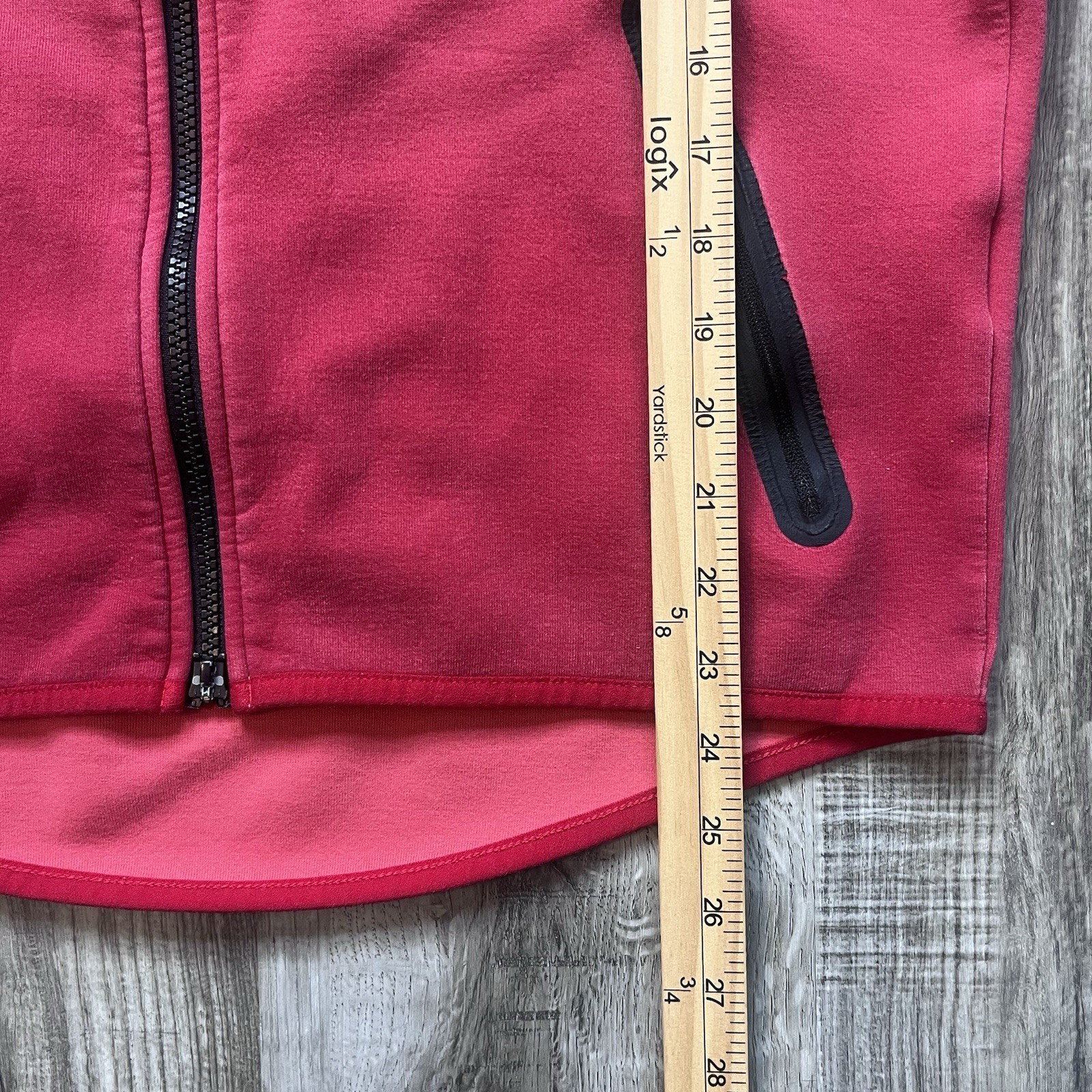 Rare Gradient Nike Tech Fleece Windrunner Jacket Hoodie Fade Men's MED *See Pics image 4