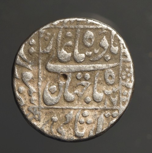 I11-62 MUGHAL Shah Jahan 1628-58AD, built Taj Mahal, Surat mint, AH1052 / yr. 16