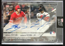 2018 Topps Now - Shohei Ohtani, Ronald Acuña Jr. #AW-3A Autographs