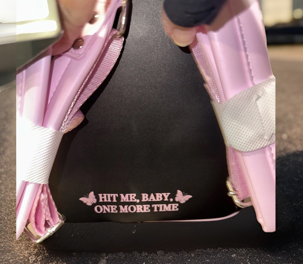 Loungefly Britney Spears Hit Me Baby one more Time mini backpack NWT Britney Spears -Baby Hit Me One More Time Cosplay Loungefly  main image 3