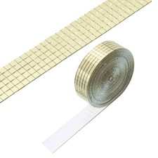 5x5mm Self Adhesive Mirrors Mosaic Tiles, 5000 Pcs Mosaic Sticker, Gold Tone