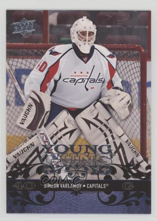 2008-09 Upper Deck Young Guns Semyon Varlamov Simeon Varlamov #460 0o5t