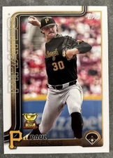 2025 Topps Paul Skenes #CTC-11 Image Variation SP Companion Card